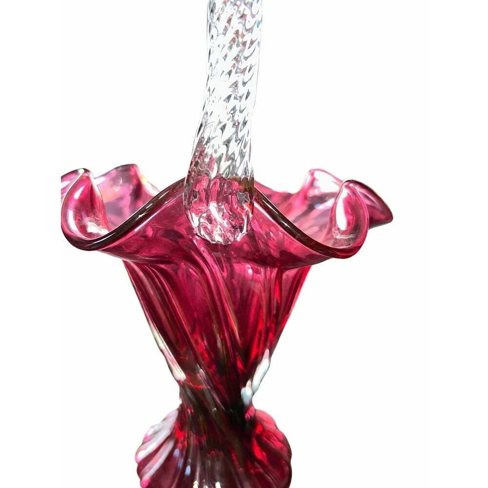 Fenton Art Glass Country Cranberry 11